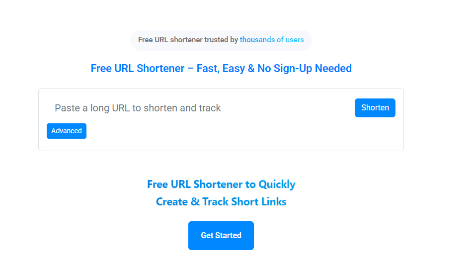 Free URL Shortener Without Login – Fast & Easy
